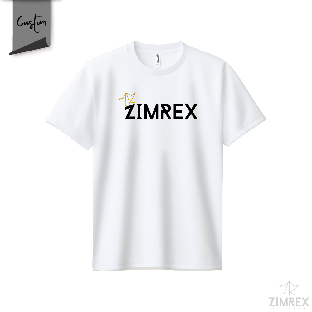 ドライTシャツー前面プリント