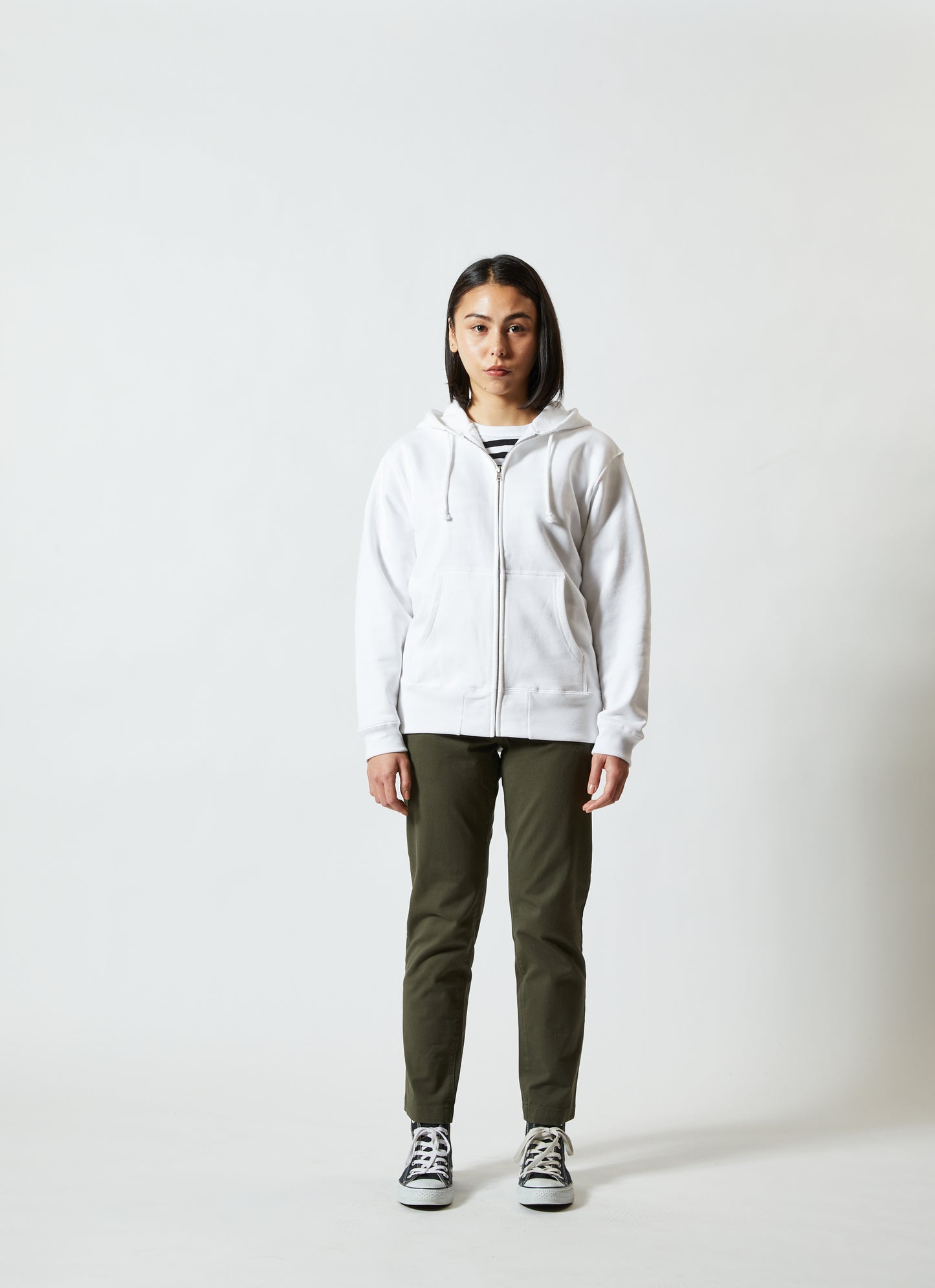 5213 10.0oz スウェットフルジップパーカ(裏パイル)