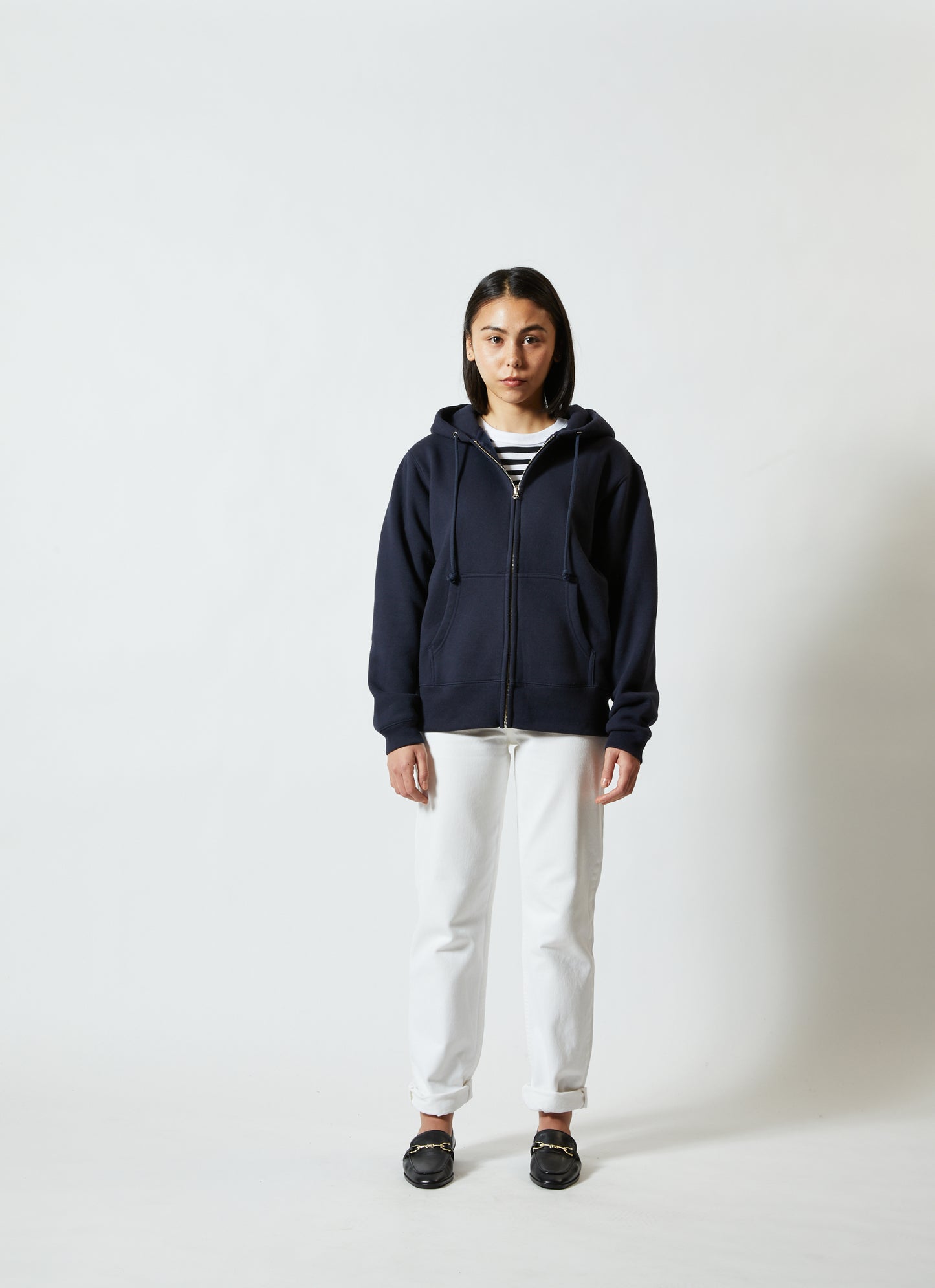 5620 10.0oz スウェット フルジップパーカ(裏起毛)