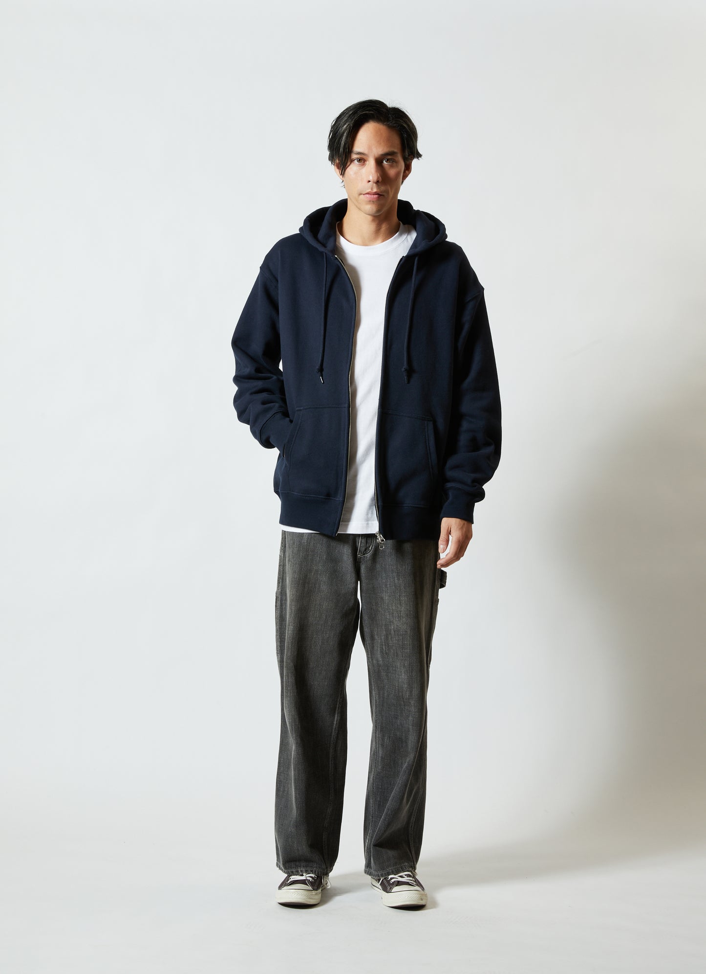 5767 12.7oz ヘヴィーウェイト スウェット フルジップ パーカ(裏パイル)