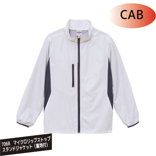 7068 マイクロリップストップ スタンド ジャケット(裏地付)
