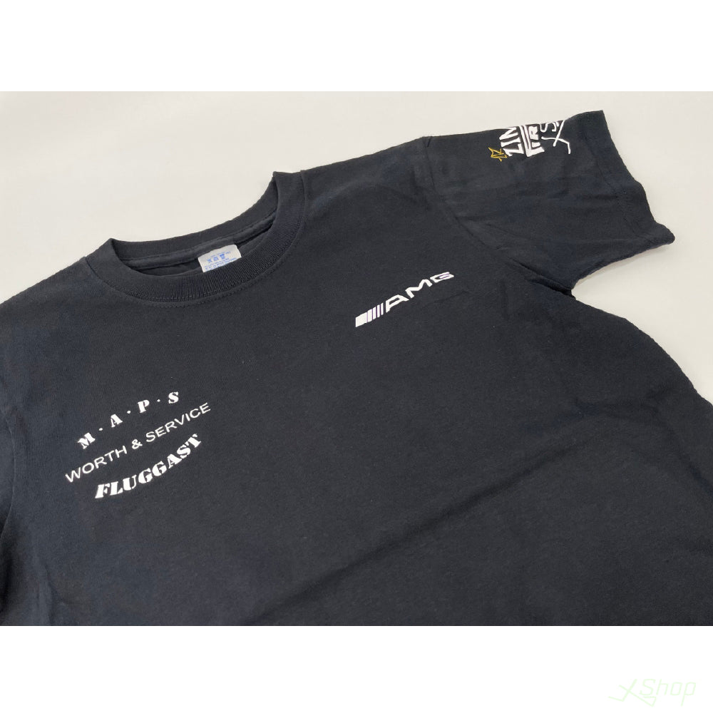 綿Tシャツ/ブラック