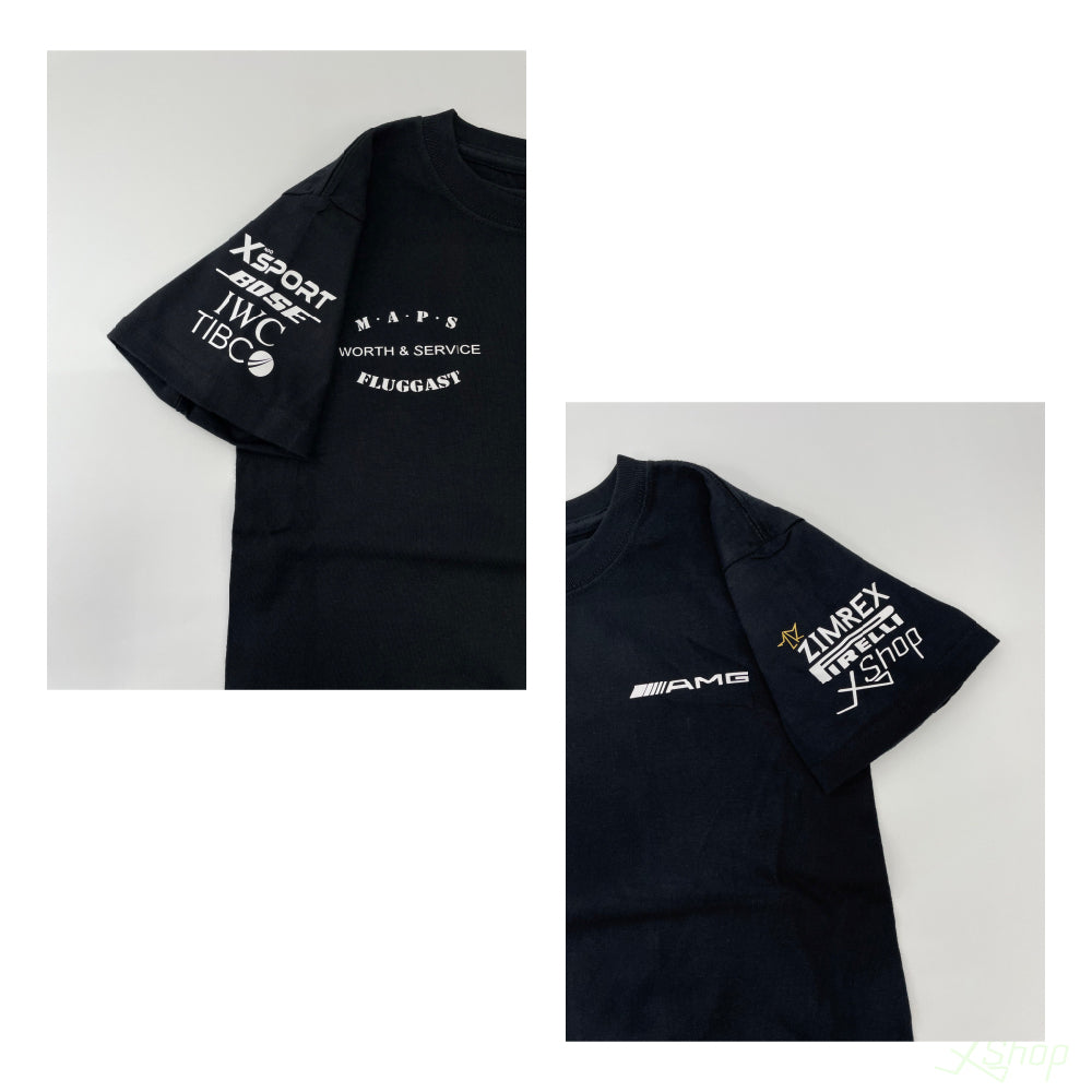 綿Tシャツ/ブラック