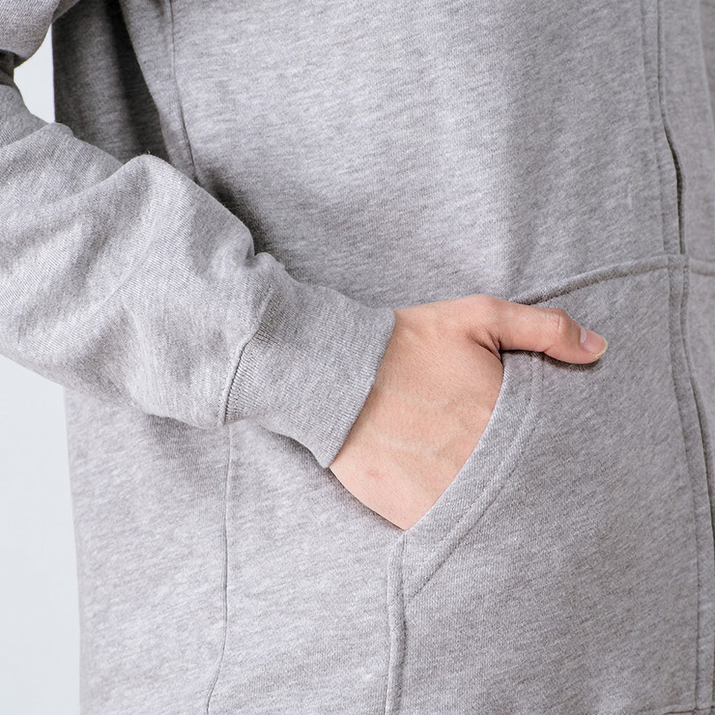 00217-MLZ 8.4oz ジップアップライトパーカー