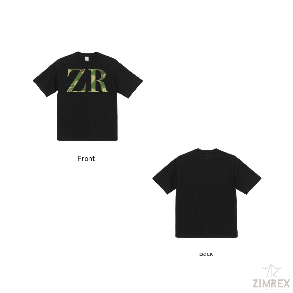 迷彩ロゴTシャツ2024/ブラック