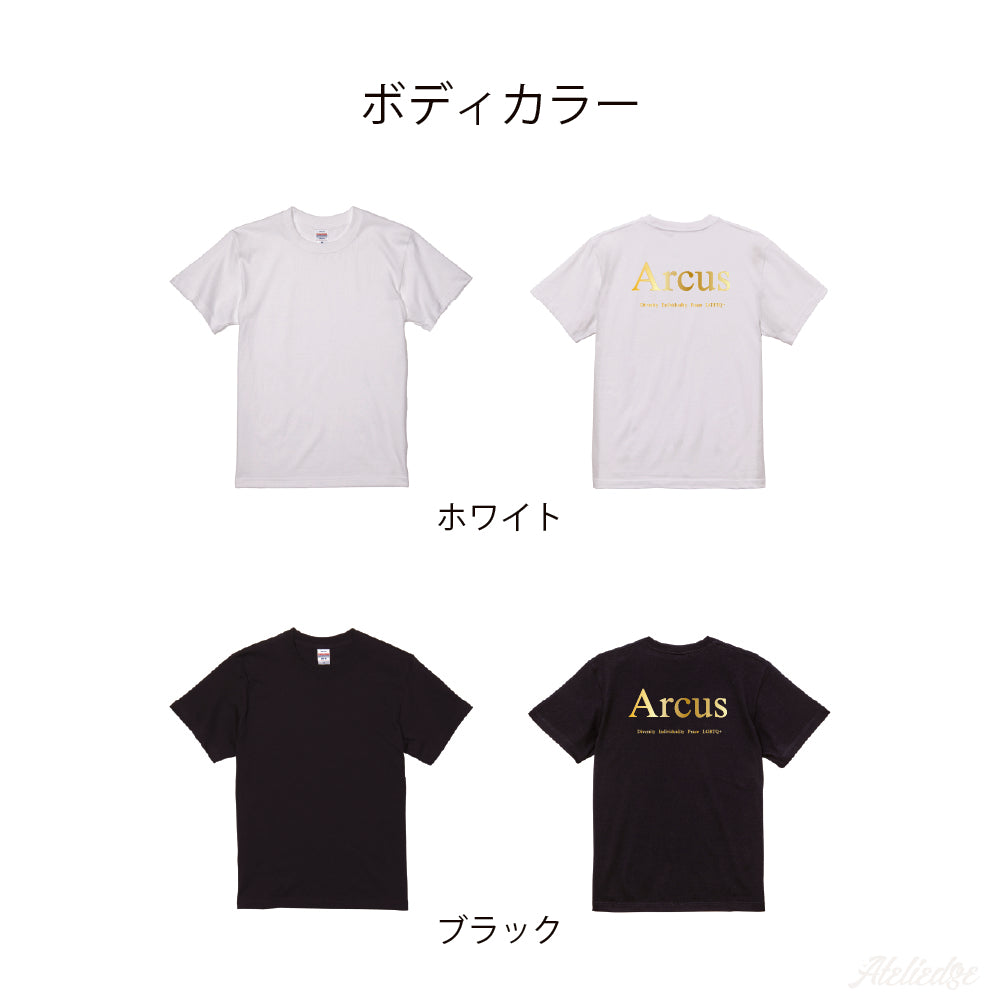 ArcusTシャツ(ブライトゴールド)