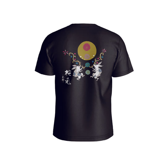 2026イラストTシャツ/ブラック