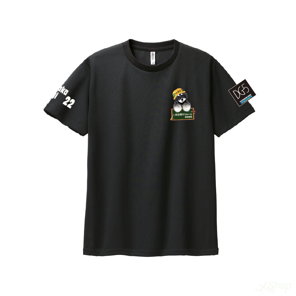 ドライTシャツ/ブラック