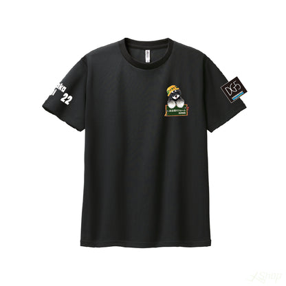 ドライTシャツ/ブラック