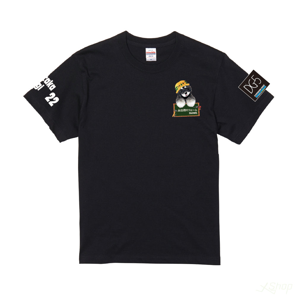 綿Tシャツ/ブラック