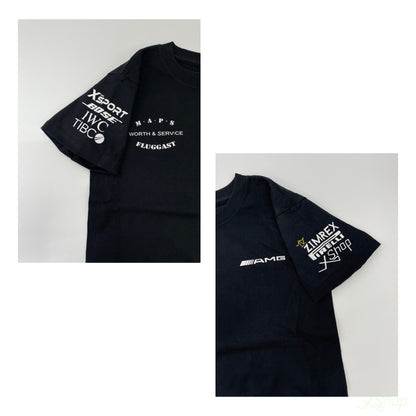 綿Tシャツ/ブラック