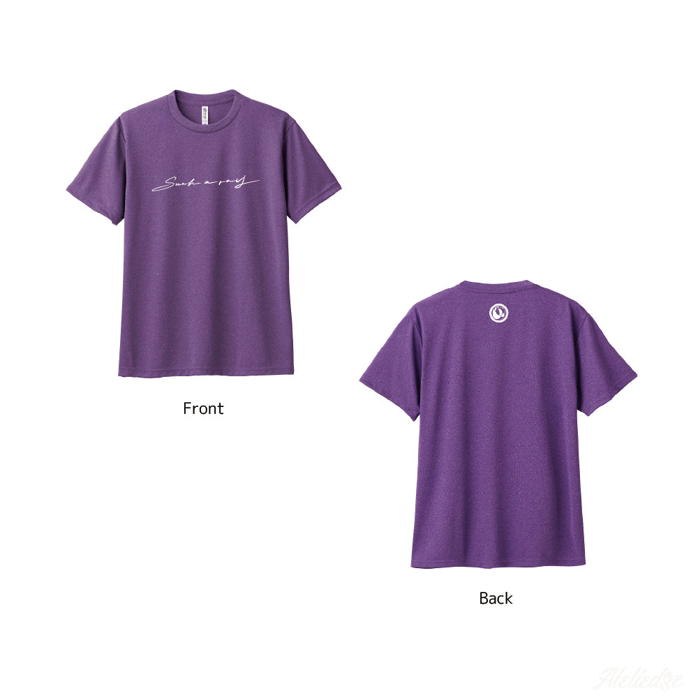 濃いパーポゥTシャツ/ミックスパープル
