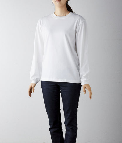 OGL914-5.3oz　オーガニックコットンロングスリーブTシャツ（リブ有）